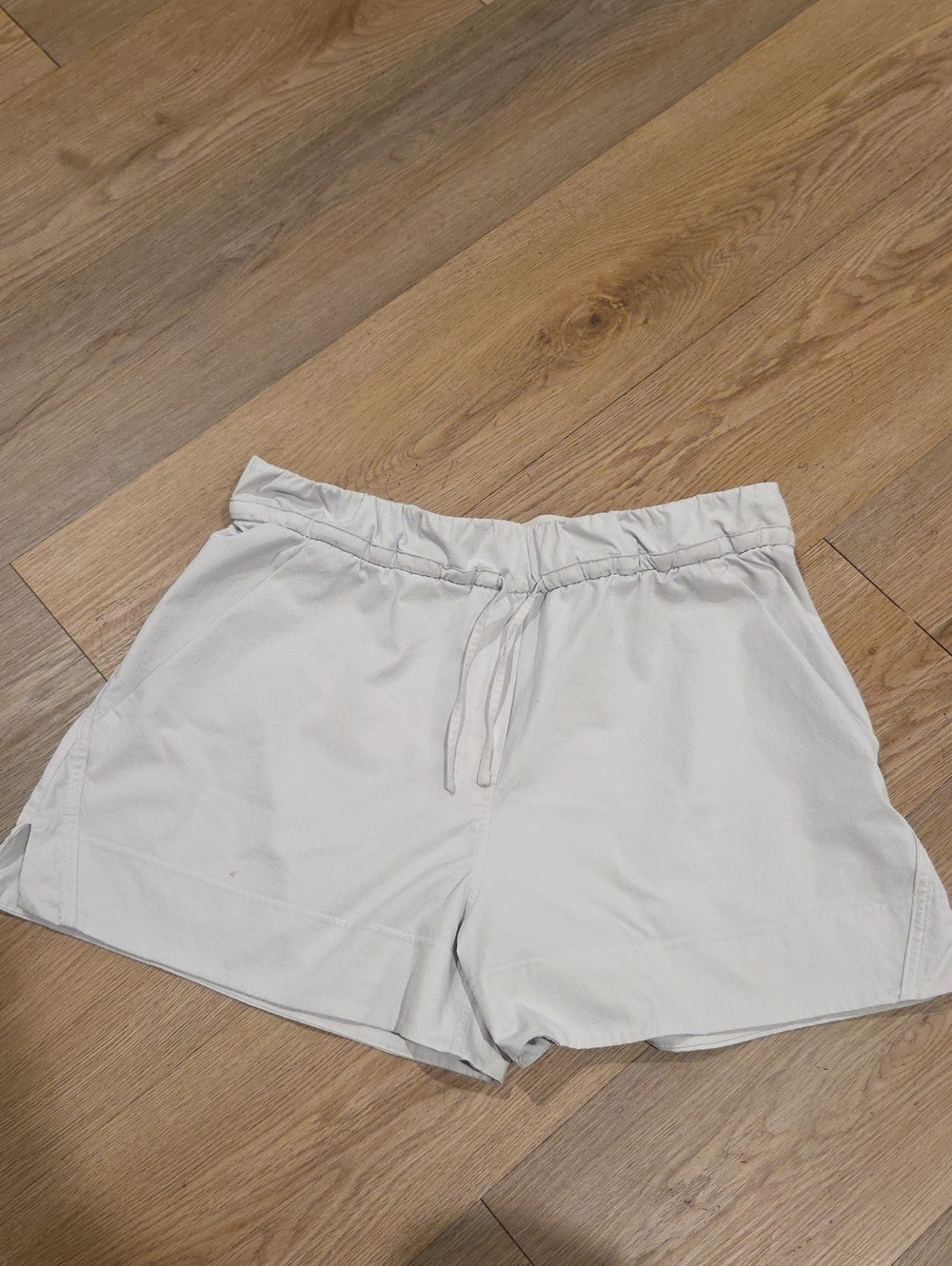 lululemon athletica White Drawstring Athletic Shorts